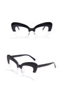 One Pc New Stylish Five Colors Geometry Plastic Frame Polarized Uv Protection Sunglasses