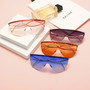 One Pc New Stylish Five Colors Metal Glasses Legs Frameless Polarized Uv Protection Sunglasses