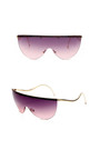 One Pc New Stylish Five Colors Metal Glasses Legs Frameless Polarized Uv Protection Sunglasses