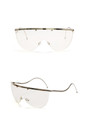 One Pc New Stylish Five Colors Metal Glasses Legs Frameless Polarized Uv Protection Sunglasses