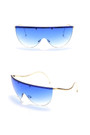 One Pc New Stylish Five Colors Metal Glasses Legs Frameless Polarized Uv Protection Sunglasses