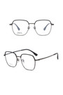 One Pc New Stylish Four Colors Square Shape Metal Frame Glasses