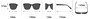 One Pc New Stylish Four Colors Square Shape Plastic Frame Uv Protection Polarized Sunglasses