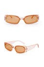 One Pc New Stylish Nine Colors Square Shape Plastic Small Frame Polarized Uv Protection Sunglasses