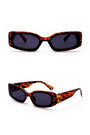 One Pc New Stylish Nine Colors Square Shape Plastic Small Frame Polarized Uv Protection Sunglasses