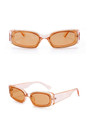 One Pc New Stylish Nine Colors Square Shape Plastic Small Frame Polarized Uv Protection Sunglasses