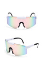 One Pc New Stylish Six Colors Frameless Plastic Glasses Leg Polarized Uv Protection Sunglasses