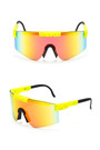 One Pc New Stylish Six Colors Frameless Plastic Glasses Leg Polarized Uv Protection Sunglasses