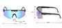 One Pc New Stylish Six Colors Frameless Plastic Glasses Leg Polarized Uv Protection Sunglasses