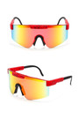 One Pc New Stylish Six Colors Frameless Plastic Glasses Leg Polarized Uv Protection Sunglasses