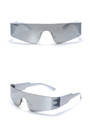 One Pc New Stylish Six Colors Sense Of Technology Frameless Plastic Glasses Legs Polarized Uv Protection Sunglasses