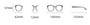 One Pc New Stylish Six Colors Square Shape Metal Frame Glasses Legs Polarized Uv Protection Sunglasses