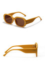 One Pc New Stylish Six Colors Square Shape Plastic Small Frame Polarized Uv Protection Sunglasses