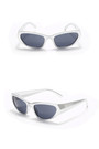 One Pc New Stylish Ten Colors Geometry Shape Plastic Small Frame Polarized Uv Protection Sunglasses
