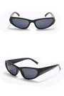 One Pc New Stylish Ten Colors Geometry Shape Plastic Small Frame Polarized Uv Protection Sunglasses