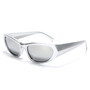 One Pc New Stylish Ten Colors Geometry Shape Plastic Small Frame Polarized Uv Protection Sunglasses