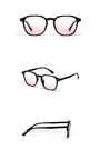One Pc New Stylish Two Colors Square Plastic Frame Polarized Uv Protection Sunglasses