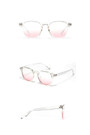One Pc New Stylish Two Colors Square Plastic Frame Polarized Uv Protection Sunglasses