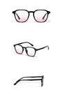 One Pc New Stylish Two Colors Square Plastic Frame Polarized Uv Protection Sunglasses