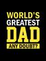 World's Greatest Dad Father's Day T-shirt