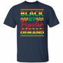 Black By Popular Demand Funny Black History Month Graphic Design Printed Casual Daily Basic Unisex T-Shirt