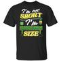 I’M Not Short I’M Leprechaun Size Saint Patrick’S Day Graphic Design Printed Casual Daily Basic Unisex T-Shirt
