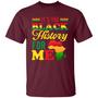 It’S The Black History For Me Black History Month Graphic Design Printed Casual Daily Basic Unisex T-Shirt