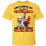 Chicken Don’T Ruffle My Feathers I Will Put You In The Trunk And Help People Look For You Graphic Design Printed Casual Daily Basic Unisex T-Shirt