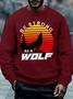 Be Strong As A Wolf Men's Sweatshirt