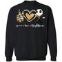 Peace Love Skellington Jack Cute Halloween Hoodie Graphic Design Printed Casual Daily Basic Sweatshirt