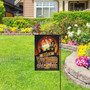 Double Sided Halloween Horror Night Castle And Cat House Garden Flag Banner For Anniversary Family Garden Decor Halloween Gift Idea
