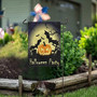 Garden Yard Flag Halloween Pumpkin Bat Burlap Welcome Large Double Sided Tree Full Moon Seasonal House For Outside Farmhouse Outdoor Holiday Home Decor Decoration