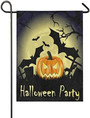Garden Yard Flag Halloween Pumpkin Bat Burlap Welcome Large Double Sided Tree Full Moon Seasonal House For Outside Farmhouse Outdoor Holiday Home Decor Decoration