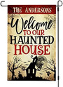 Halloween Haunted Flag Halloween House Garden Flag Halloween Flag Home Decoration Gift For Family Friend Halloween House Banner