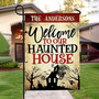 Halloween Haunted Flag Halloween House Garden Flag Halloween Flag Home Decoration Gift For Family Friend Halloween House Banner