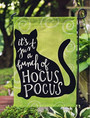 Halloween Garden Flag Decoration For Halloween Decoration, Its Just A Bunch Of Hocus Pocus Flag Double Sided Flag