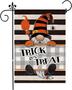Halloween Garden Flag Double Sided Vertical Yard Welcome Decoration Outdoor Gnomes Halloween