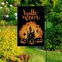 Night Of Horror Halloween Flags, Ghost Bat Pumpkin Decorations Double Sided Fall Garden Flag, Patio Yard Halloween Decorations Outdoor