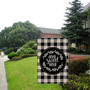 Outdoor Welcome Sign Sweet Home Spring Welcome Garden Flag, Black And White Buffalo Plaid Flag Decor For Rustic Farmhouse Yard Patio Lawn Porch, Flag With Double Sided Print