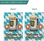 Welcome To Oktoberfest Bavaria Beer Mug Pretzel Garden Flag Vertical Double Sided, Celebration Yard Outdoor Decoration