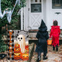 Halloween Welcome Garden Flag 12x18 Inch Double Sided Halloween Pumpkin Garden Flag White Ghost O Lantern Pumpkin Yard Flags Halloween Garden Decor For Outside