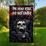 Skull The Dead Rise Halloween Flag Halloween House Garden Flag Halloween Flag Home Decoration Gift For Family Friend Halloween House Banner