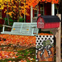 Fall Pumpkin Welcome Garden Flag Vertical Double Sided, Polka Dot Buffalo Check Plaid Farmhouse Autumn Thanksgiving Flag Holiday Yard Outdoor Decoration