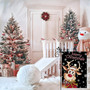 Welcome Christmas Garden Flag 12 X 18 Inch Double Sided Burlap White Snowman Buffalo Plaid Christmas Decoration For Home Yard Decor