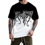 Men's Unisex T Shirt Tee Animal Graphic Prints Crew Neck Black Short Sleeve 3d Print Outdoor Street Print Tops Sports Designer Casual Big And Tall / Summer