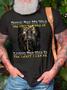 Men Dying For Me Was The Most He Could Do Jesus Lion Crew Neck Casual T-shirt