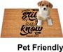 Coir Doormat Natural - Be Still And Know Outdoor Doormats For Entrance Way Outdoors Funny Entryway Rug For Outdoor And Indoor Uses Home Décor