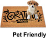 Outdoor Mats For Home Entrance Quote Inspirational Motivational Funny Coir Doormat With Heavy Duty Backing Grateful Mama Coir Mat Indoor Outdoor - Front Door Entryway Mats Housewarming Gift