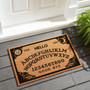 Funny Welcome Coir Doormat This Is Not A Game Board Welcome Front Porch Patio Decor Doormat For The Entrance Way Rugs With Heavy-duty Backing Non-slip Outdoor Coir Doormat