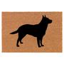 Australian Cattle Dog Coir Doormat Door Mat Housewarming Gift Newlywed Gift Wedding Gift New Home